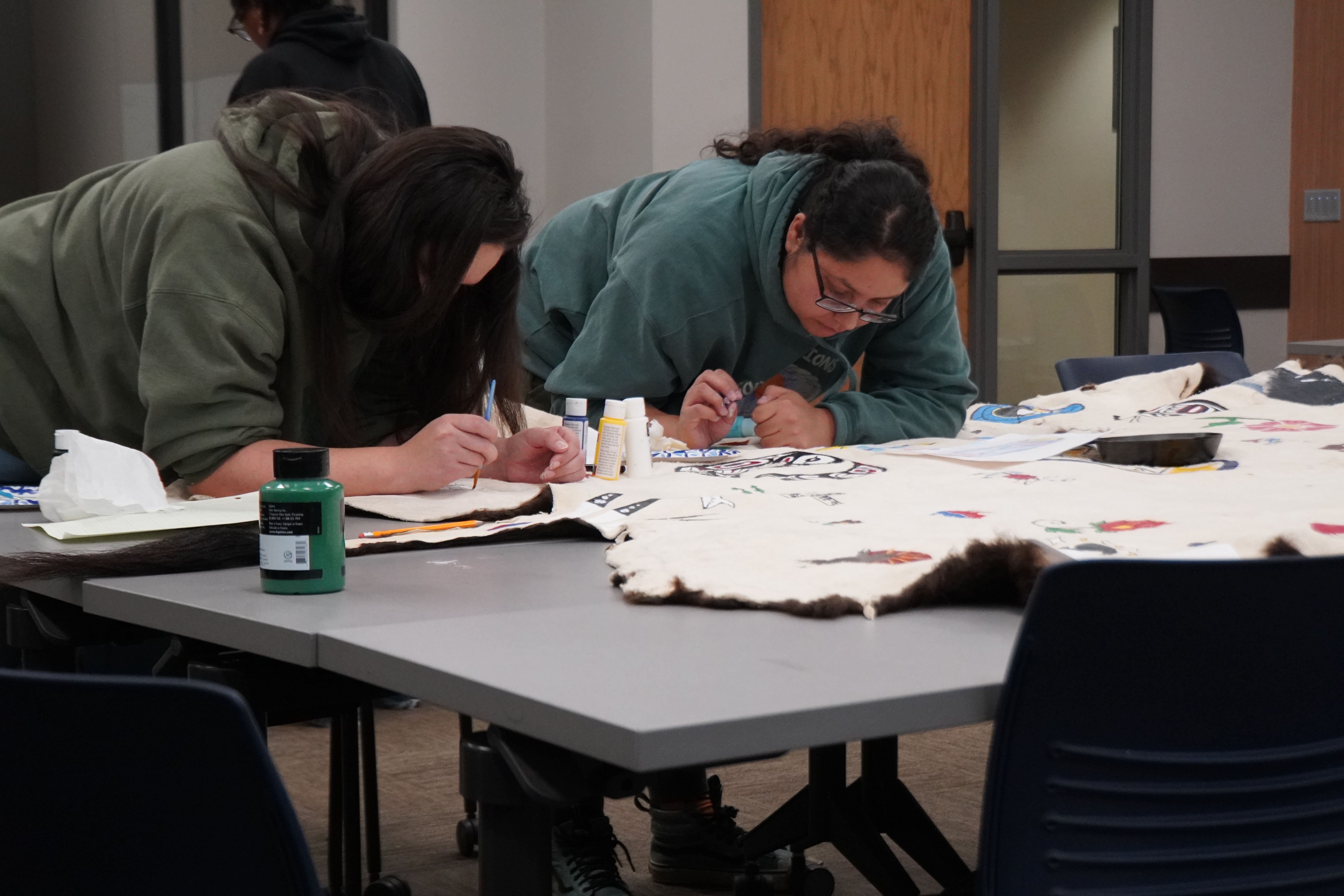 Buffalo Robe Painting