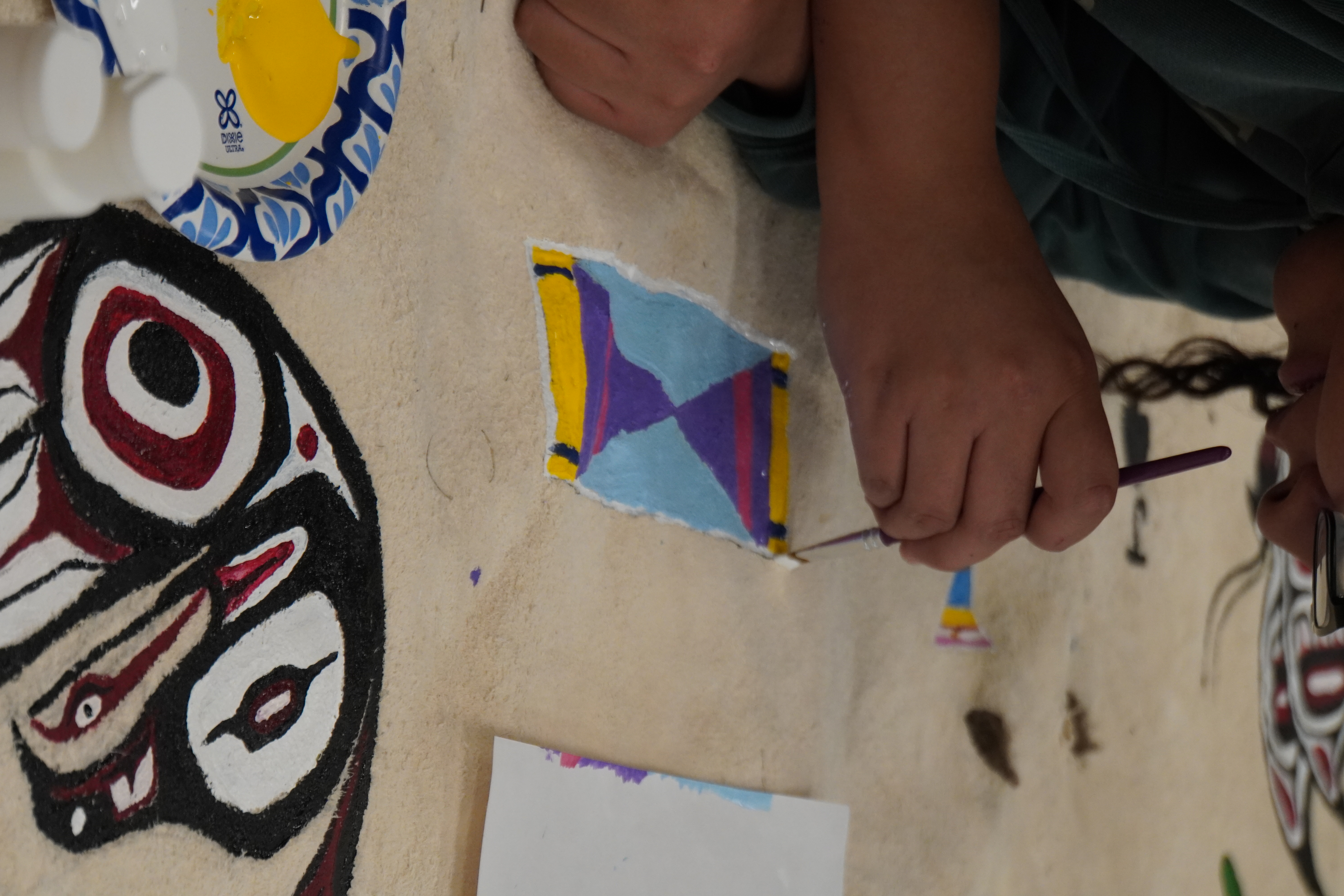 Buffalo Robe Painting