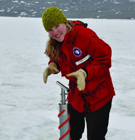 MSU-CBE doctoral graduate Heidi Smith was recently published in the journal Nature Biofilms and Microbiomes under the title “Biofilms on Glacial Surfaces: Hot Spots for Biological Activity.” The paper explains how bacteria may play a bigger role in the melting of glaciers than previously suspected.