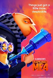 Despicable Me 4 movie poster