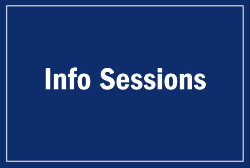 Info Sessions