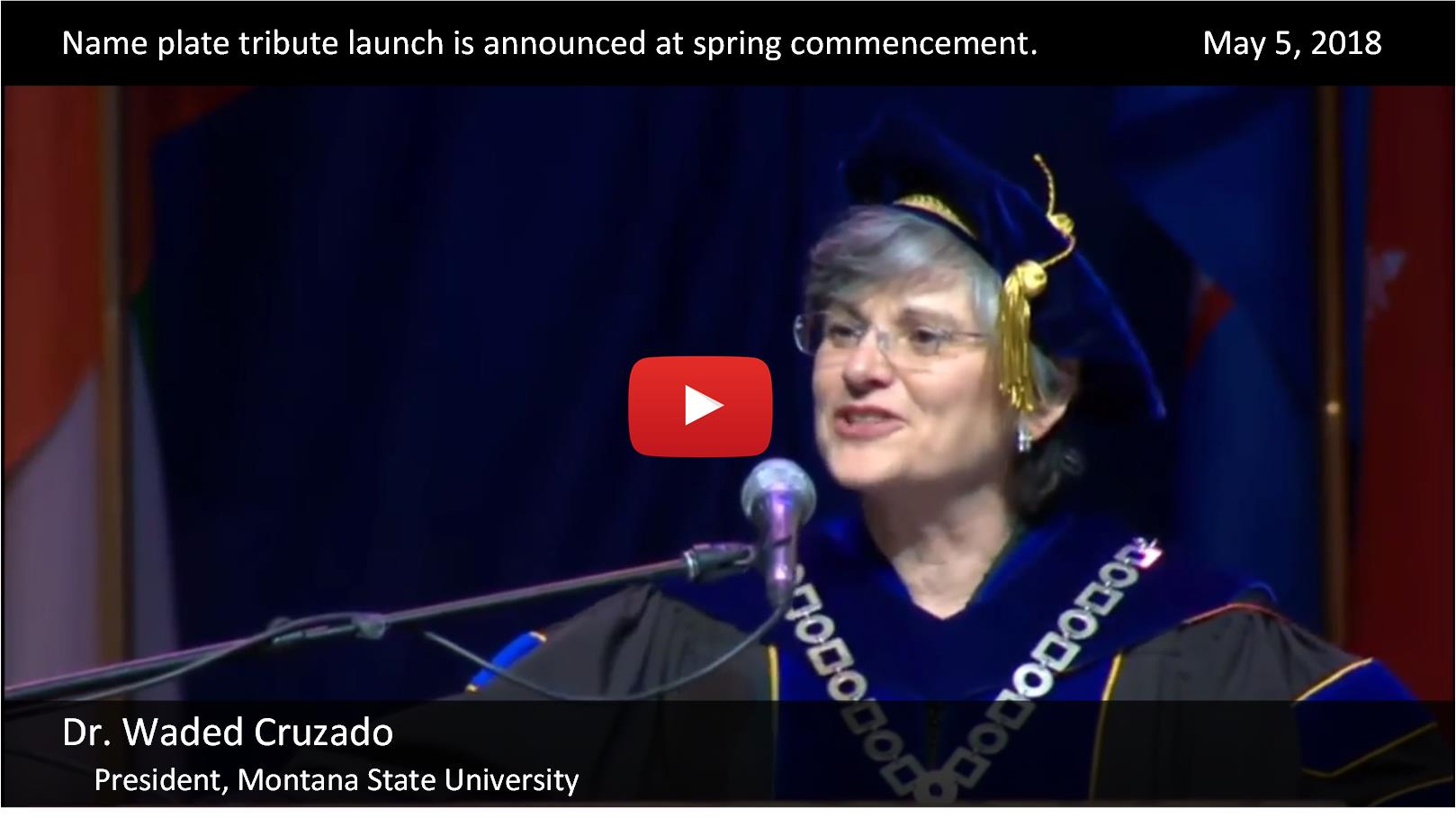 RadSat Commencement Announcement - May 5, 2018