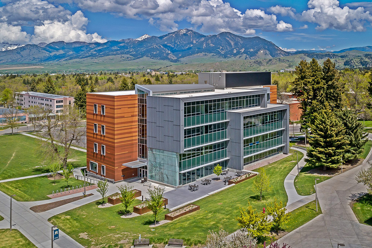 Jabs Hall aerial photo