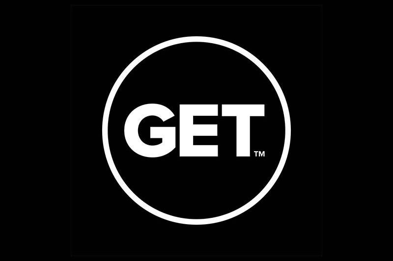 GET Mobile Black and White Logo