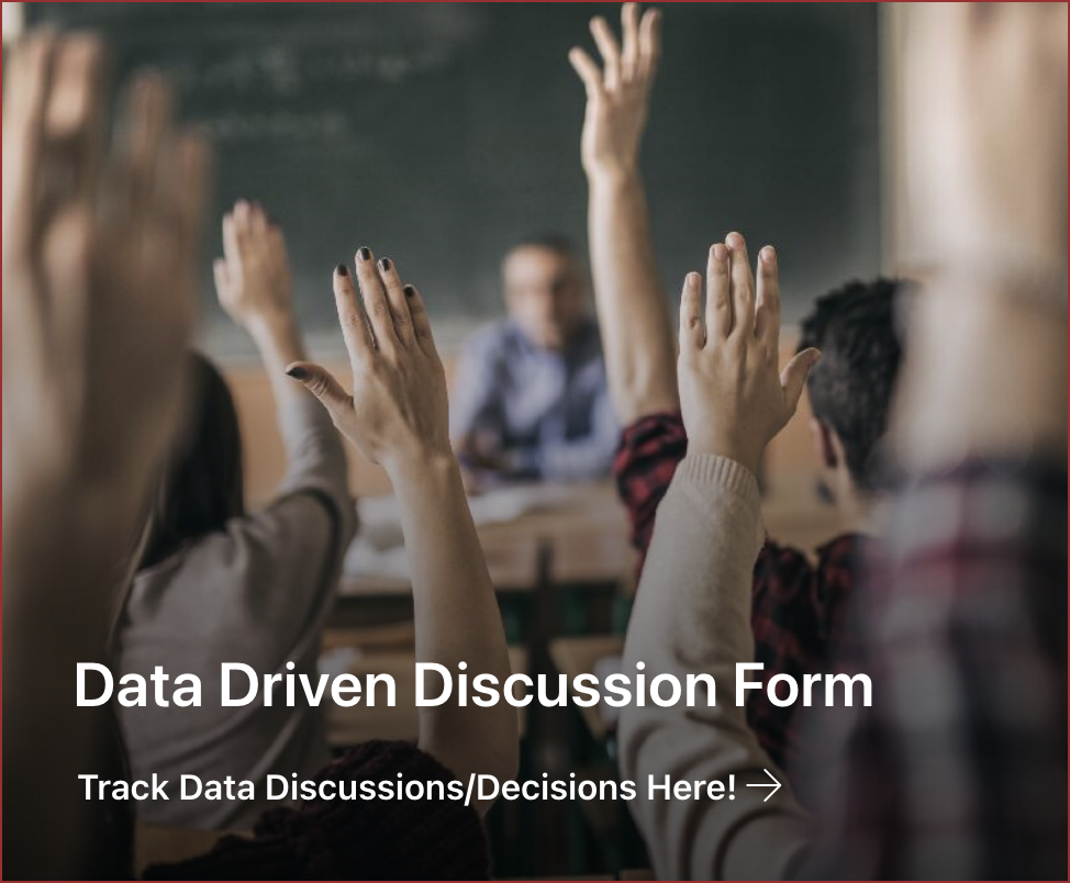 Data Driven Discussion Forum. Track Data Discussions/Decisions Here!