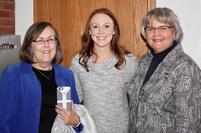 Deborah Hayes, Kasey Kimball, and Sandra Osborne