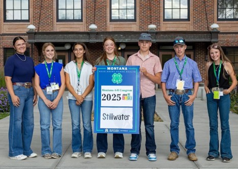 Stillwater County Livestock Judging team at Congress