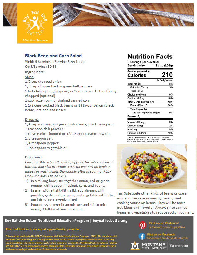 Black Bean and Corn Salad