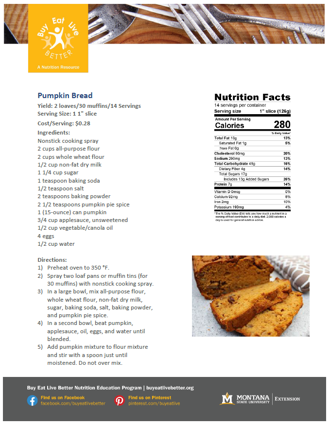 Pumpkin Bread