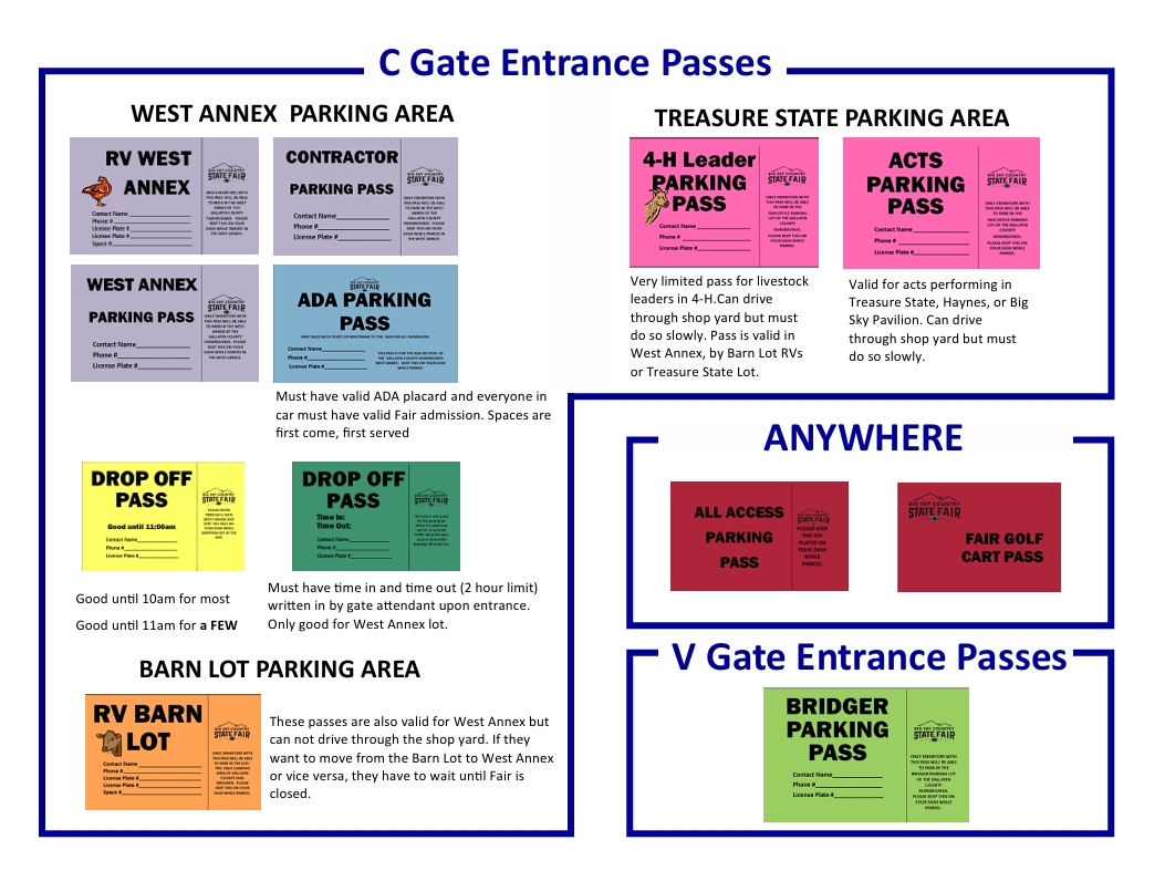 2026 Fair Parking Passes 2026 Fair Parking Passes