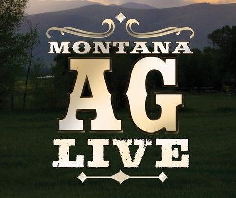 AgLive stylized text logo overlayed on a scenic farm photo