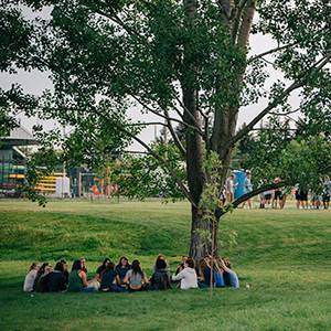 student group on campus