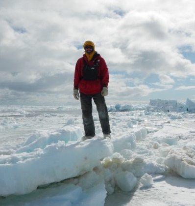 Michael in Antarctica