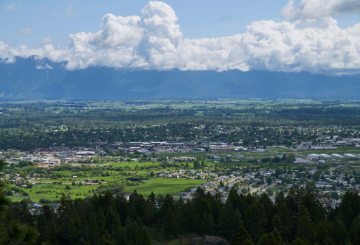 Kalispell from above