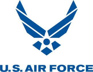 US Air Force logo blue