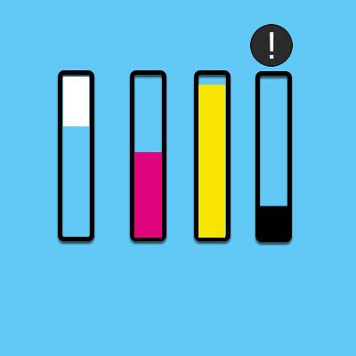 image of toner levels