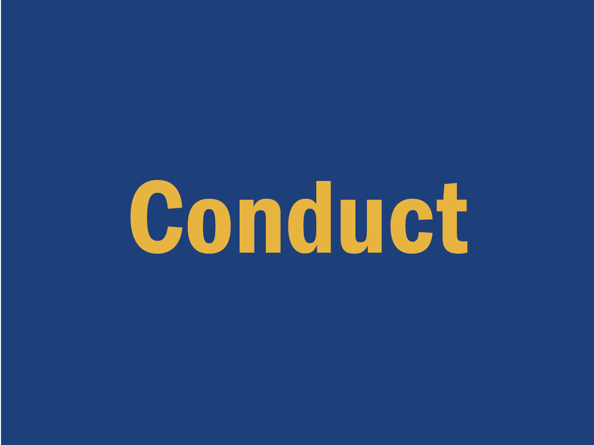 Conduct