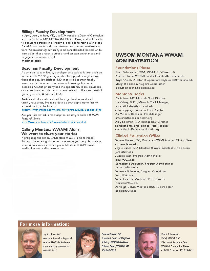 Clinical Phase Newsletter Summer 2026 Page 4v2
